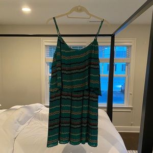 Green Parker Cocktail Dress.